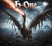 h-one pochette album cygne II metal toulouse france